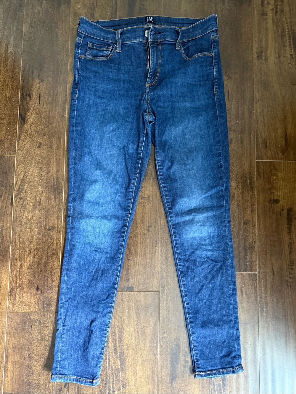 GAP Women's Dark Blue Skinny Jeans